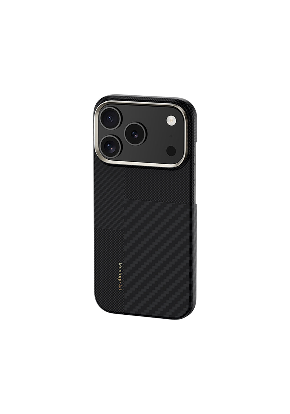 Apple iPhone 17 Pro Max Kılıf Manyetik Şarj Uyumlu Karbon Fiber Benks Montage ArmorAir Kevlar Kapak
