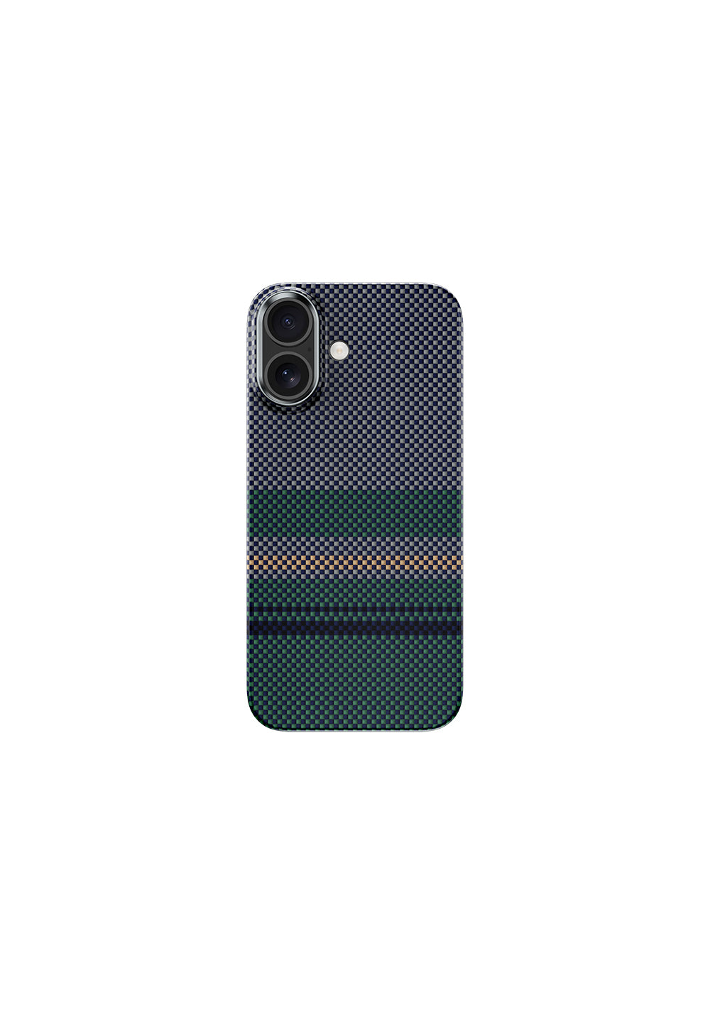 Apple iPhone 17 Kılıf Manyetik Şarj Uyumlu Karbon Fiber Tasarımlı Benks Aurora ArmorAir Kevlar Kapak