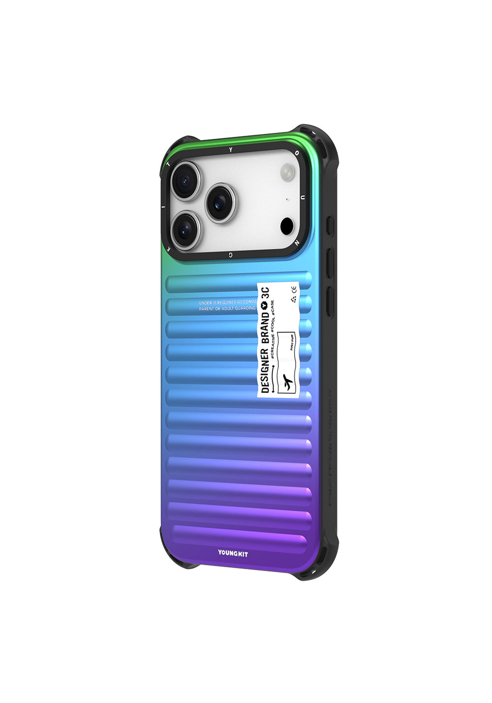 Apple iPhone 17 Pro Max Kılıf YoungKit The Secret Color Serisi Kapak
