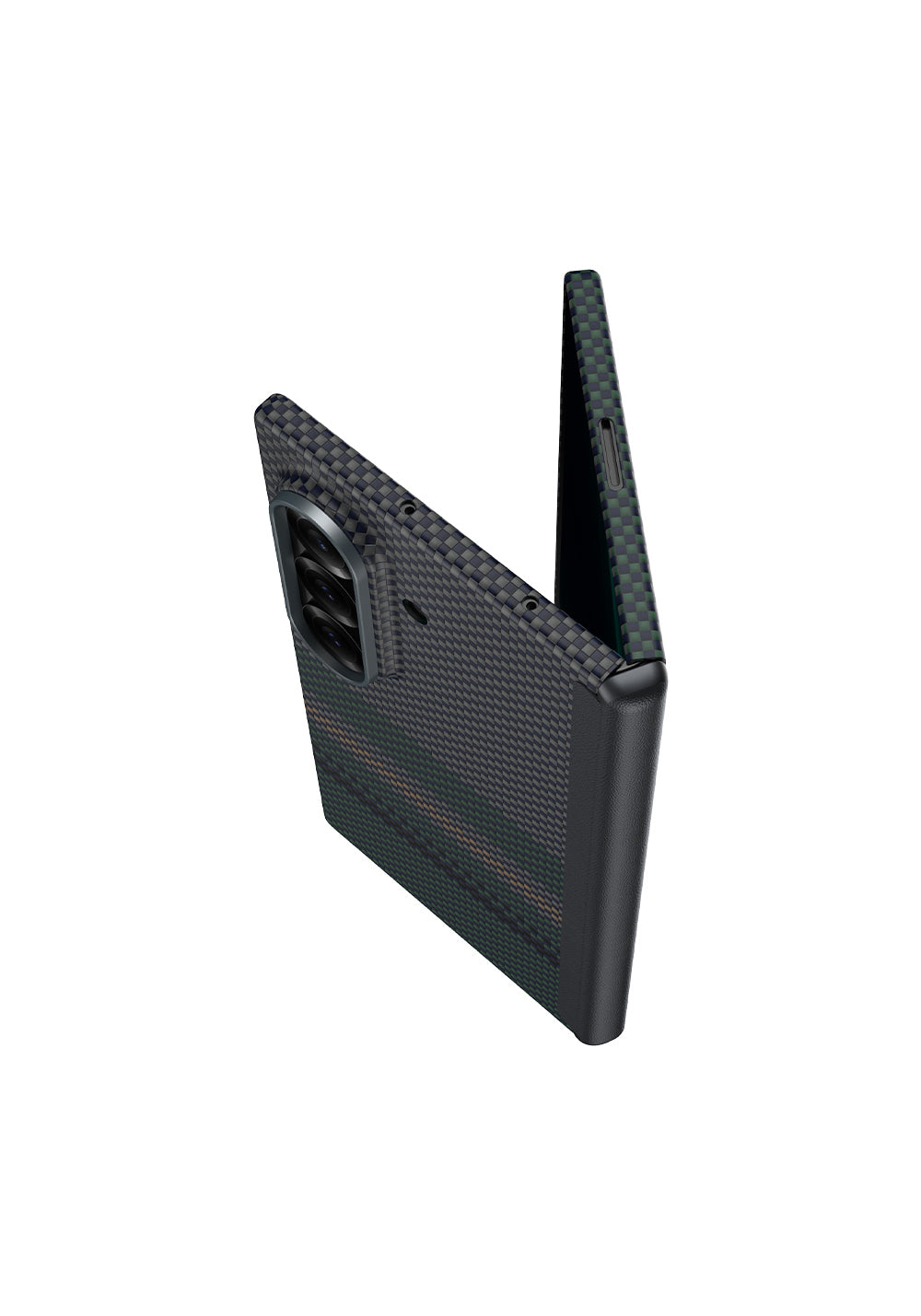 Galaxy Z Fold 7 Benks ArmorAir Aurora Grand Combo Üçlü Aksesuar Seti (Ön Arka Kevlar Karbon Kapak + Ekran Koruyucu)