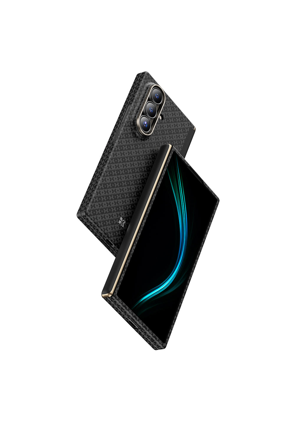 Galaxy Z Fold 7 Benks ArmorAir ArmorGrid Grand Combo Üçlü Aksesuar Seti (Ön Arka Kevlar Karbon Kapak + Ekran Koruyucu)