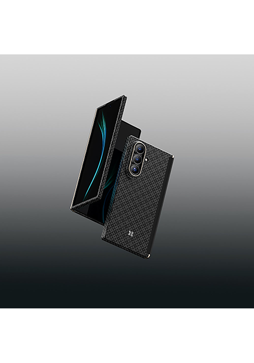 Galaxy Z Fold 7 Benks ArmorAir ArmorGrid Grand Combo Üçlü Aksesuar Seti (Ön Arka Kevlar Karbon Kapak + Ekran Koruyucu)