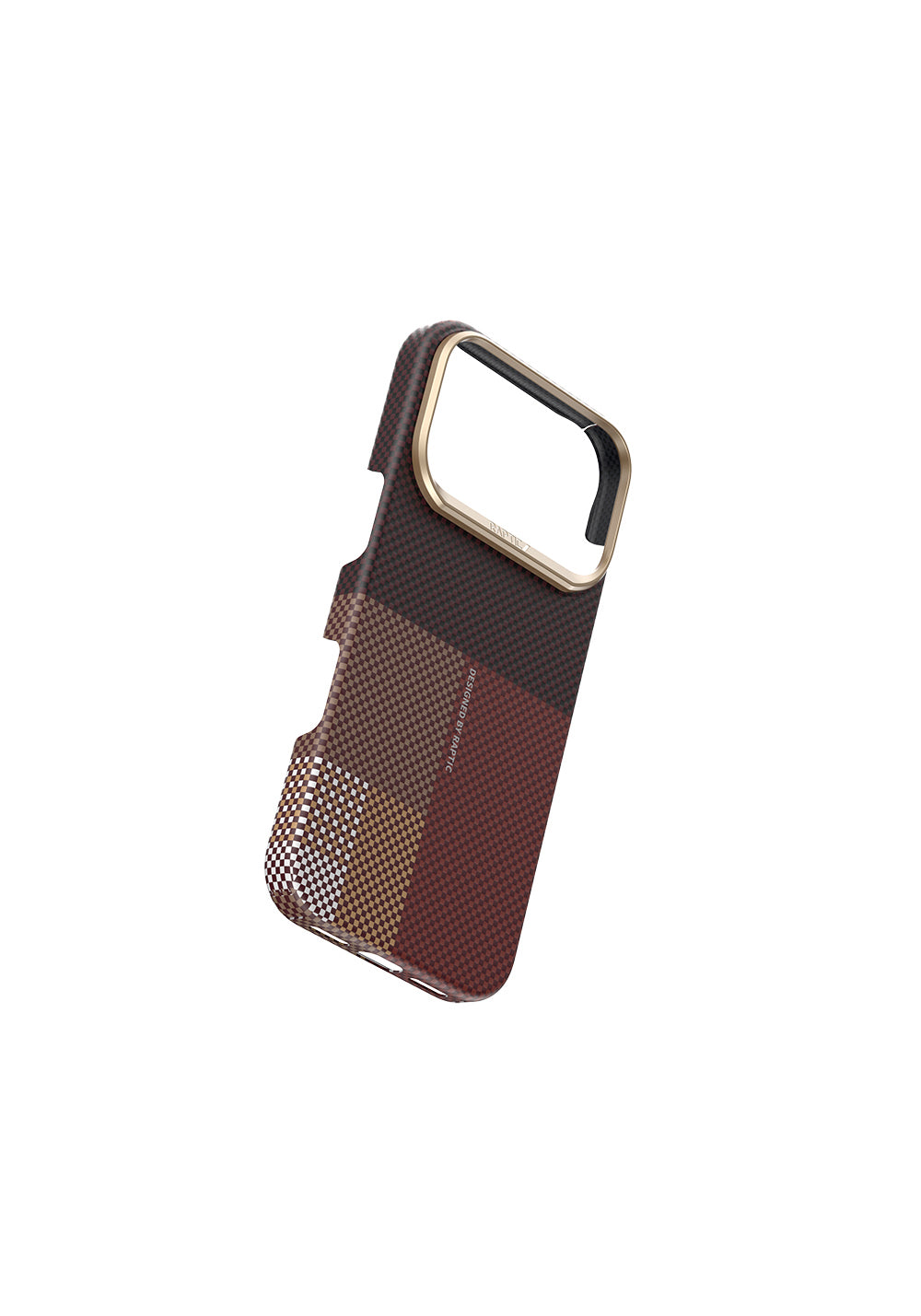 Apple iPhone 17 Pro Max Kılıf Manyetik Şarj Uyumlu Raptic Aramid Skin Transform Serisi Karbon Kapak