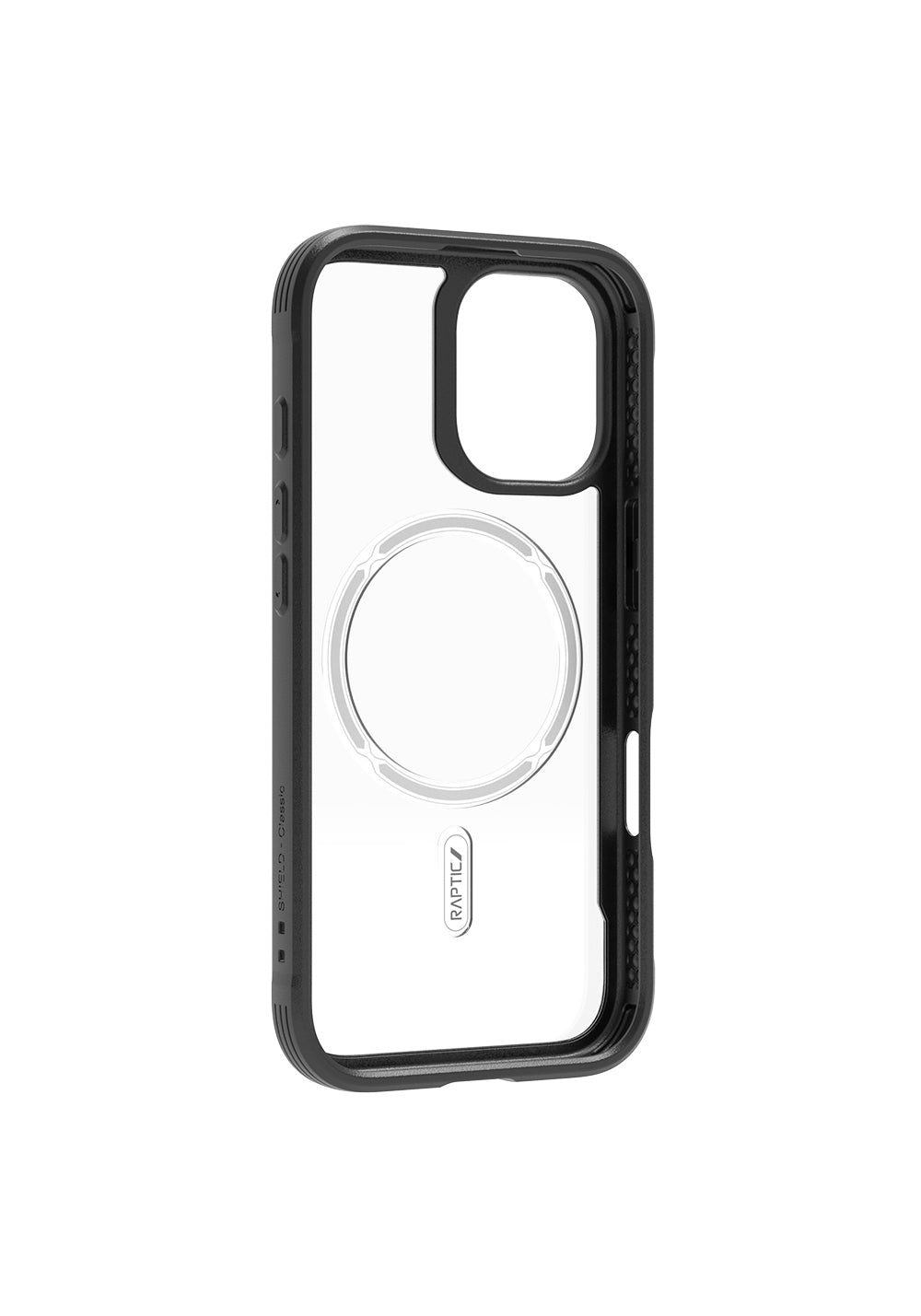 Apple iPhone 17 Kılıf Manyetik Şarj Uyumlu Airbagli Raptic Shield Serisi Şeffaf Arka Yüzey Kapak
