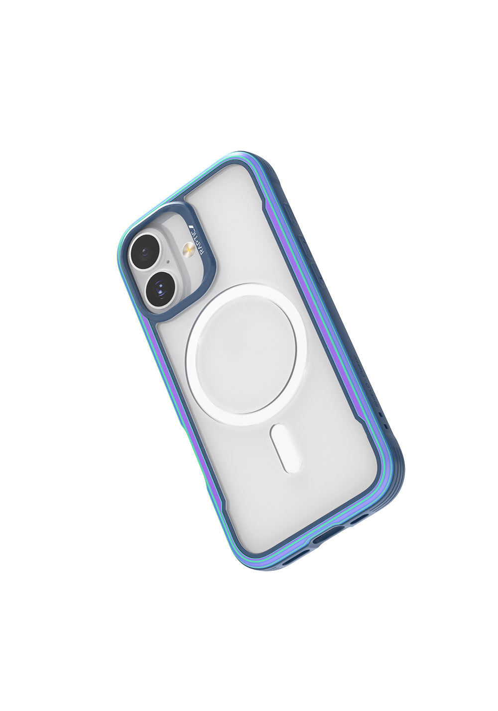 Apple iPhone 17 Kılıf Manyetik Şarj Uyumlu Airbagli Raptic Shield Serisi Şeffaf Arka Yüzey Kapak