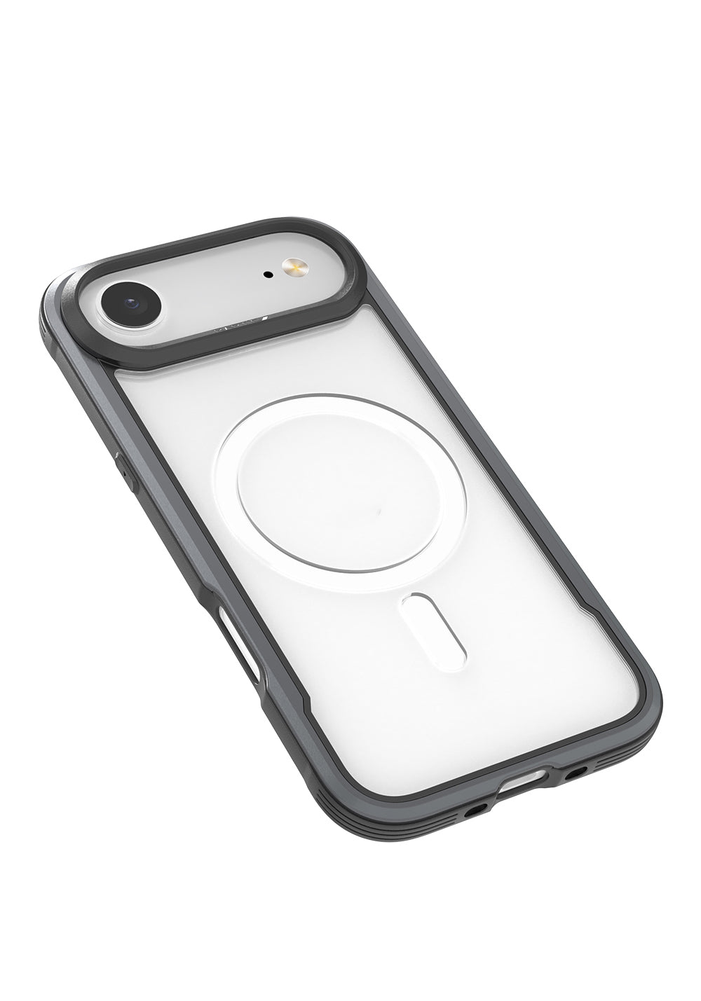Apple iPhone 17 Air Kılıf Manyetik Şarj Uyumlu Airbagli Raptic Shield Serisi Şeffaf Arka Yüzey Kapak