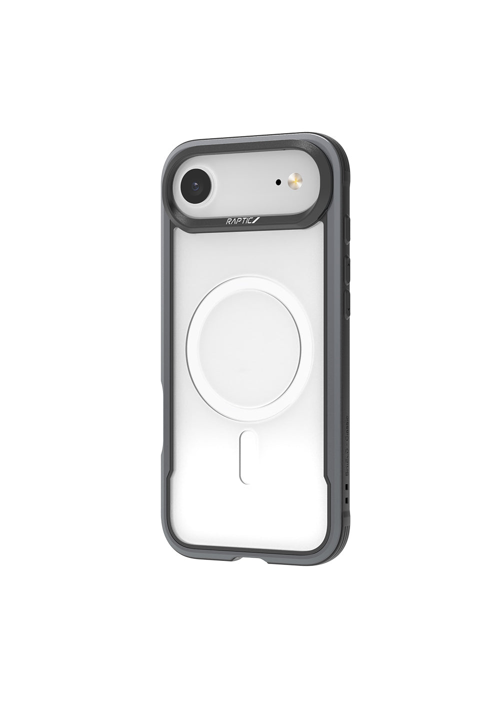 Apple iPhone 17 Air Kılıf Manyetik Şarj Uyumlu Airbagli Raptic Shield Serisi Şeffaf Arka Yüzey Kapak