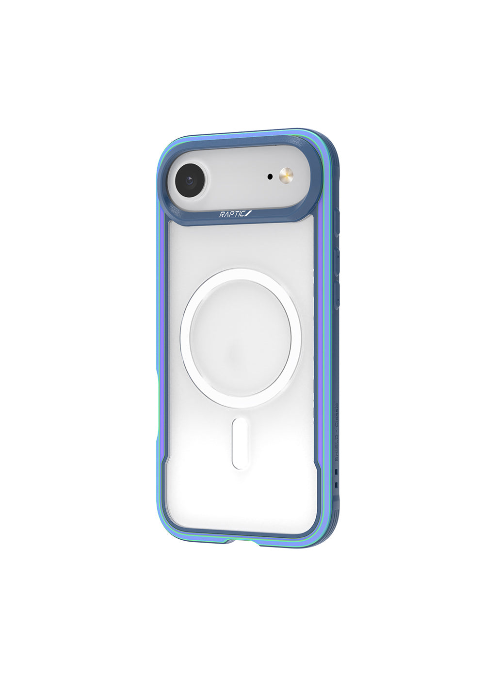Apple iPhone 17 Air Kılıf Manyetik Şarj Uyumlu Airbagli Raptic Shield Serisi Şeffaf Arka Yüzey Kapak