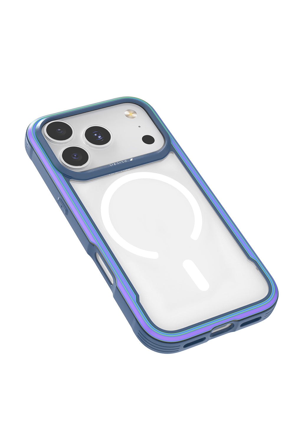 Apple iPhone 17 Pro Kılıf Manyetik Şarj Uyumlu Airbagli Raptic Shield Serisi Şeffaf Arka Yüzey Kapak
