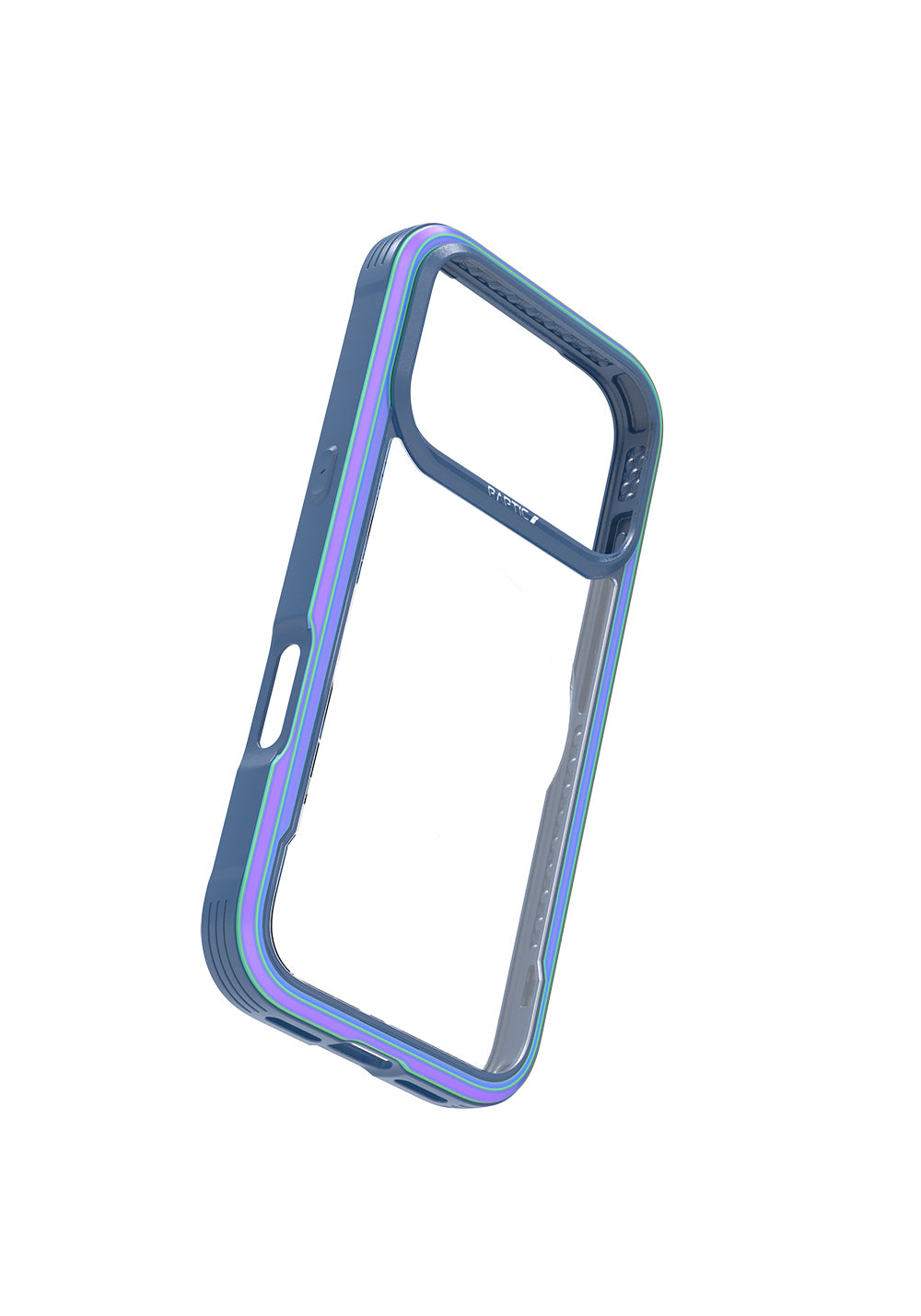 Apple iPhone 17 Pro Max Kılıf Manyetik Şarj Uyumlu Airbagli Raptic Shield Serisi Şeffaf Arka Yüzey Kapak