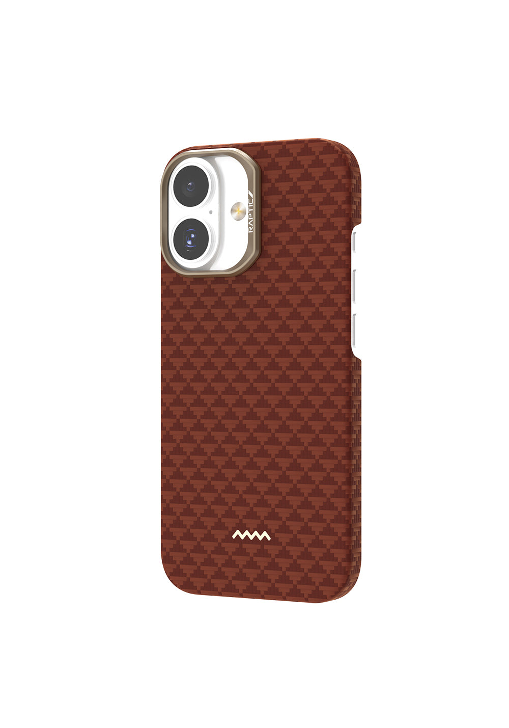 Apple iPhone 17 Kılıf Manyetik Şarj Uyumlu Raptic Aramid Skin Origin Serisi Karbon Kapak