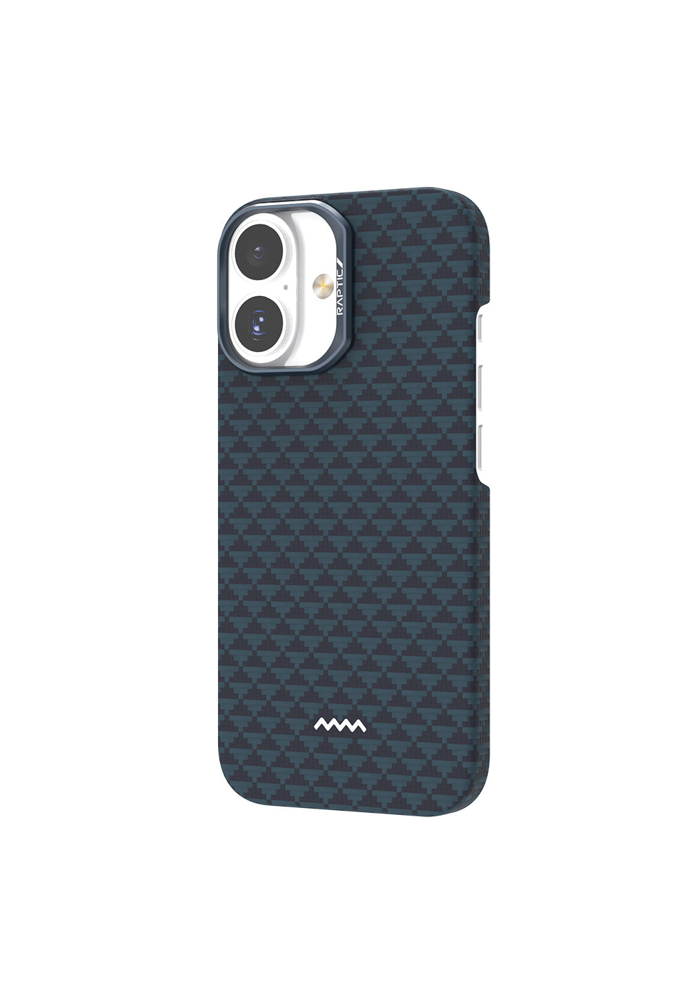 Apple iPhone 17 Kılıf Manyetik Şarj Uyumlu Raptic Aramid Skin Origin Serisi Karbon Kapak