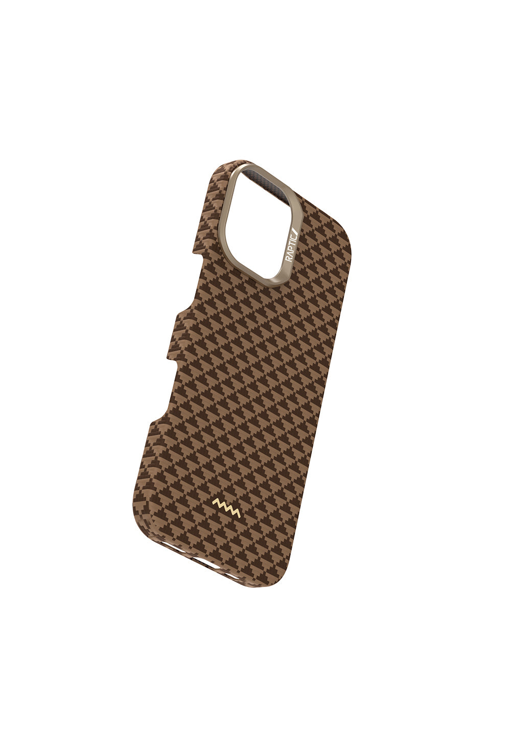 Apple iPhone 17 Kılıf Manyetik Şarj Uyumlu Raptic Aramid Skin Origin Serisi Karbon Kapak