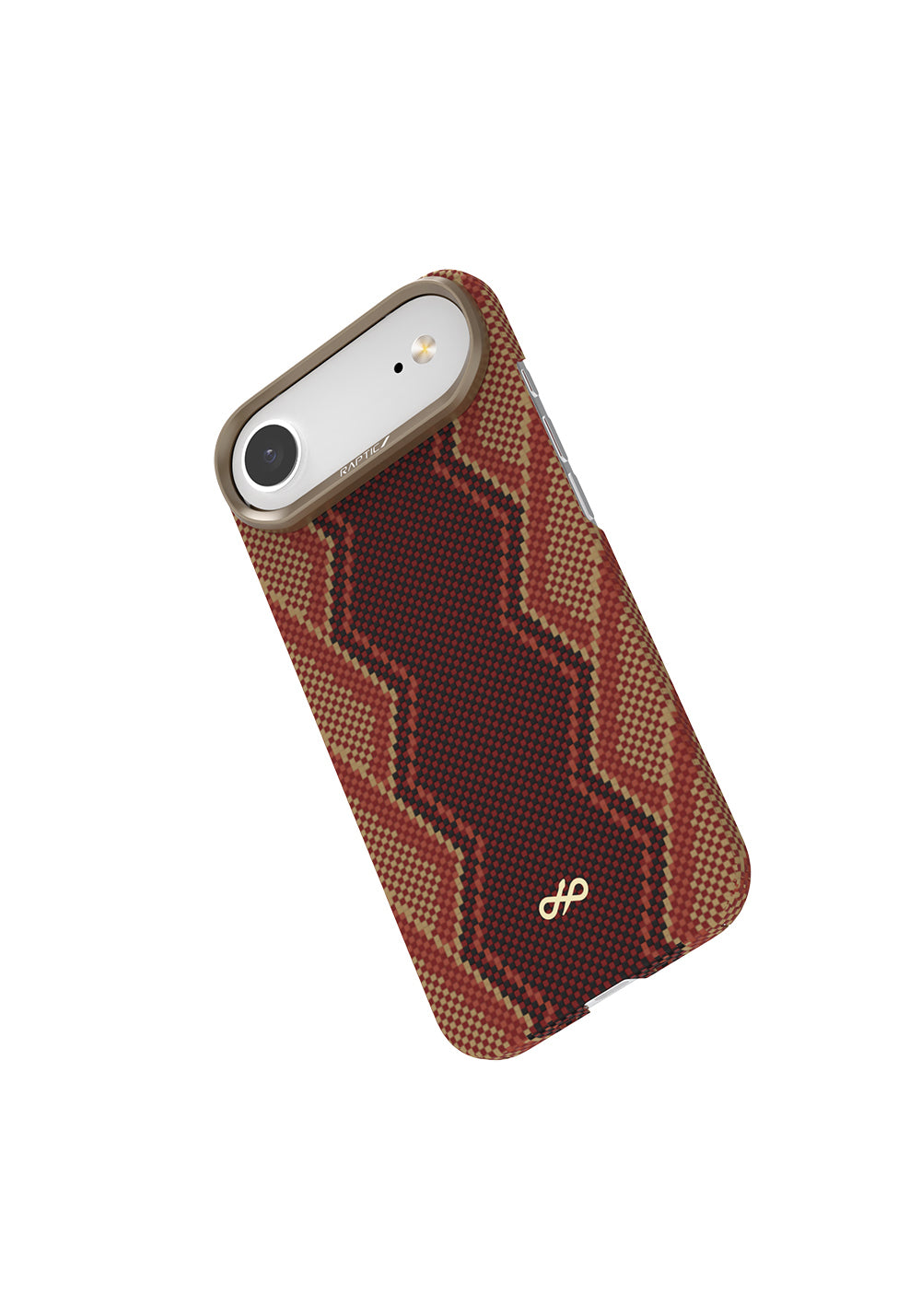 Apple iPhone 17 Air Kılıf Manyetik Şarj Uyumlu Raptic Aramid Skin Bionic Serisi Karbon Kapak