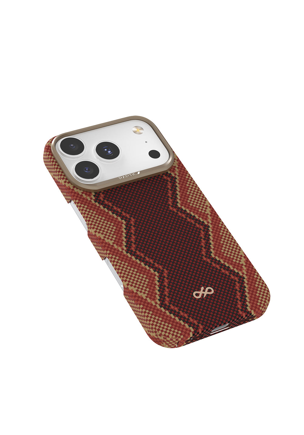 Apple iPhone 17 Pro Kılıf Manyetik Şarj Uyumlu Raptic Aramid Skin Bionic Serisi Karbon Kapak
