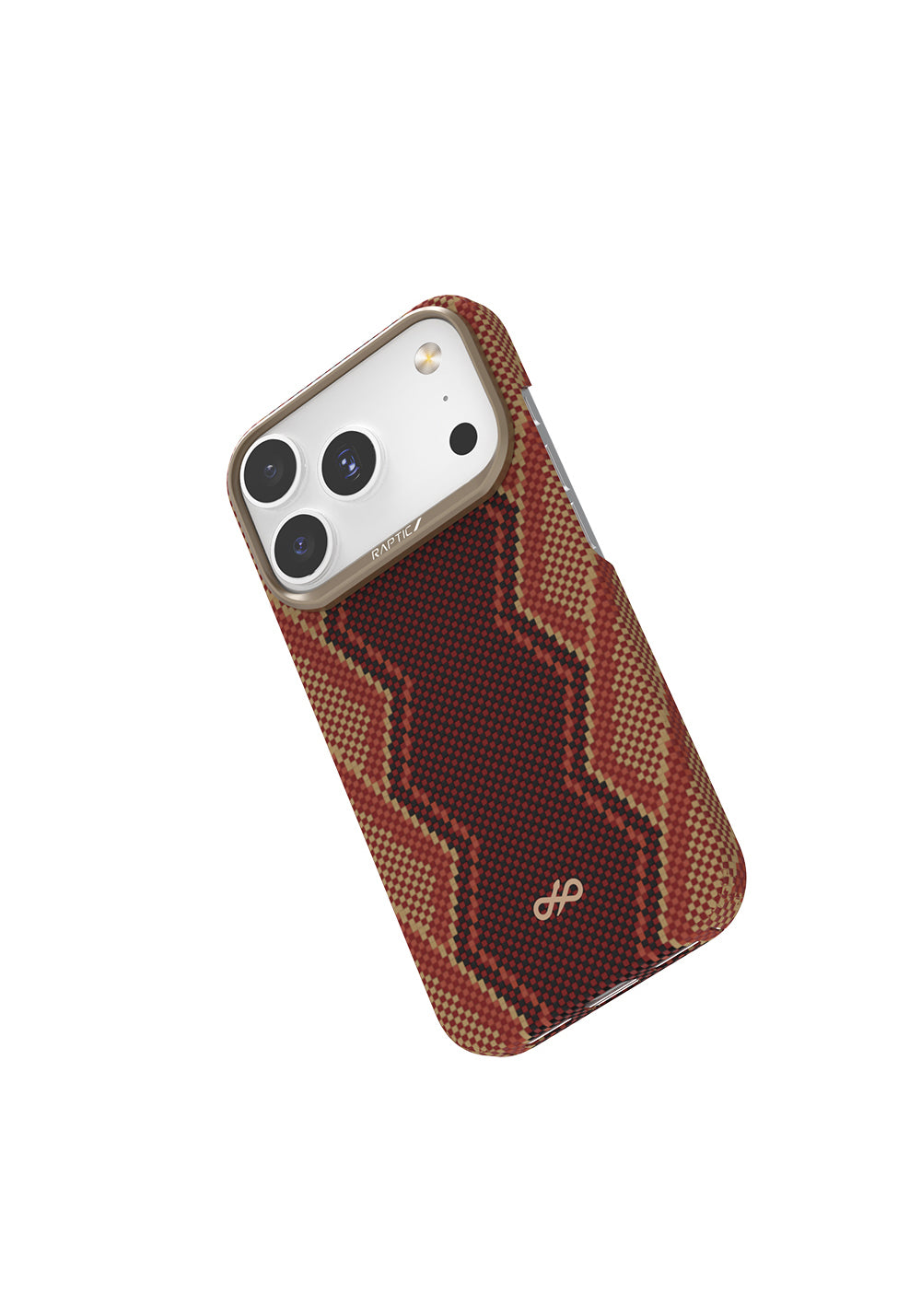 Apple iPhone 17 Pro Kılıf Manyetik Şarj Uyumlu Raptic Aramid Skin Bionic Serisi Karbon Kapak