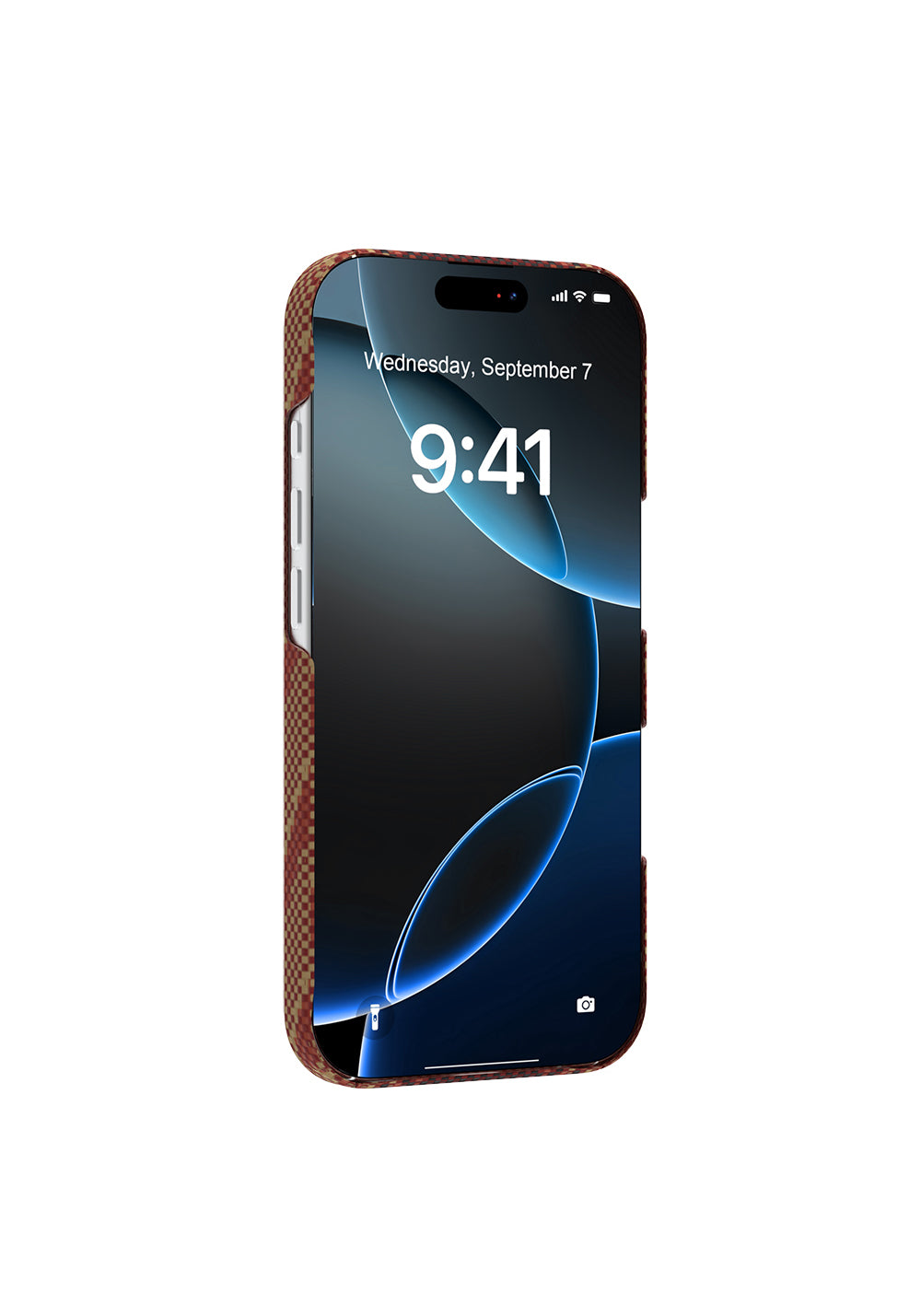 Apple iPhone 17 Pro Kılıf Manyetik Şarj Uyumlu Raptic Aramid Skin Bionic Serisi Karbon Kapak