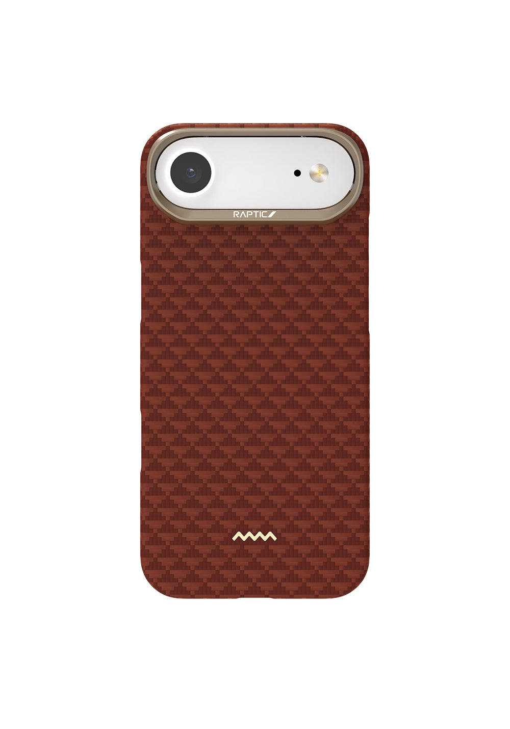 Apple iPhone 17 Air Kılıf Manyetik Şarj Uyumlu Raptic Aramid Skin Origin Serisi Karbon Kapak