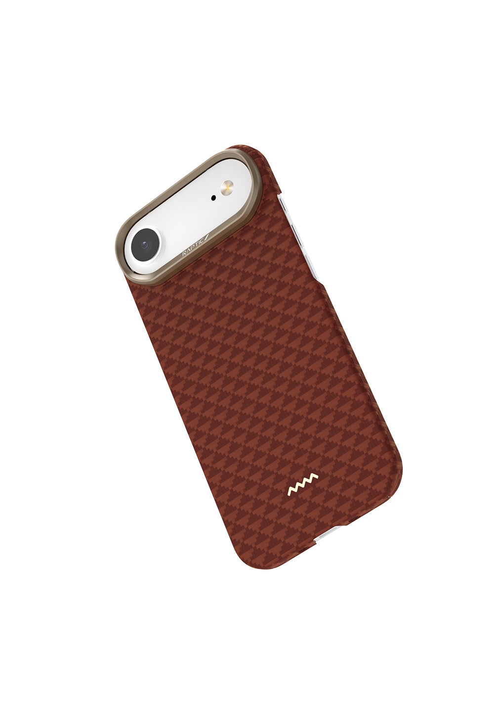 Apple iPhone 17 Air Kılıf Manyetik Şarj Uyumlu Raptic Aramid Skin Origin Serisi Karbon Kapak