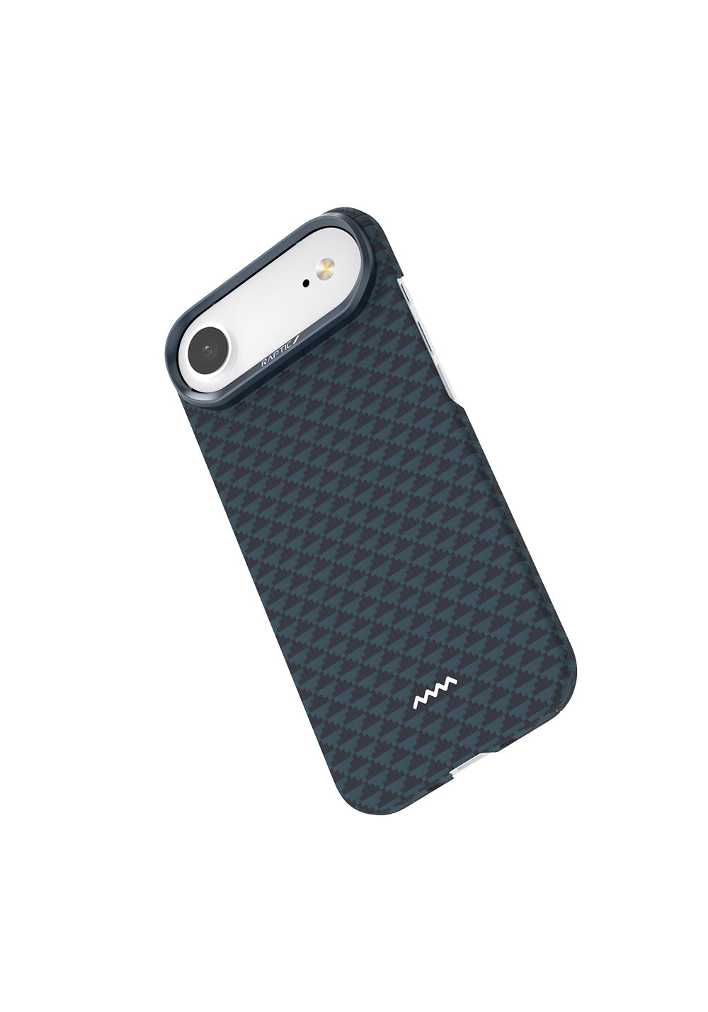 Apple iPhone 17 Air Kılıf Manyetik Şarj Uyumlu Raptic Aramid Skin Origin Serisi Karbon Kapak