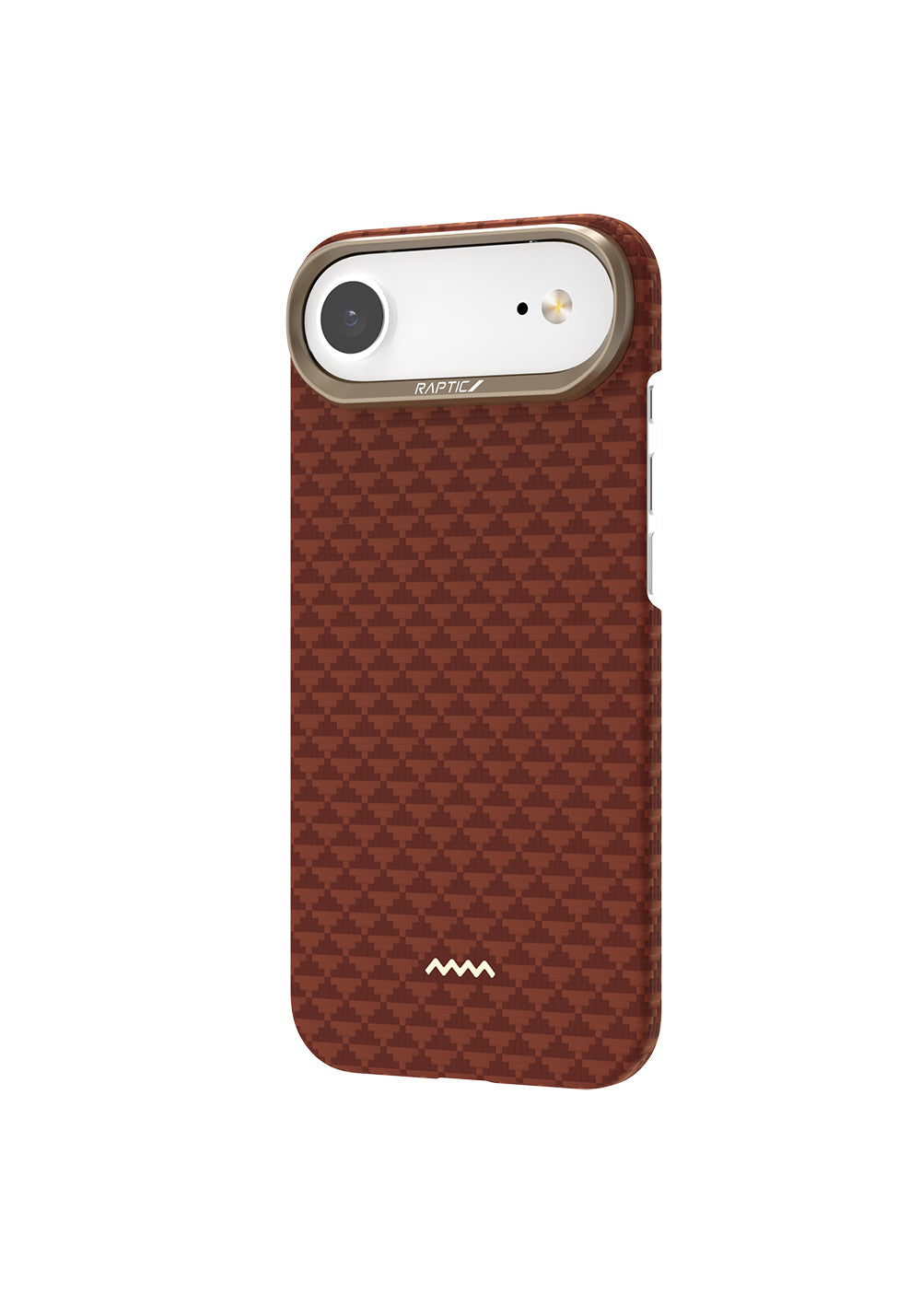 Apple iPhone 17 Air Kılıf Manyetik Şarj Uyumlu Raptic Aramid Skin Origin Serisi Karbon Kapak