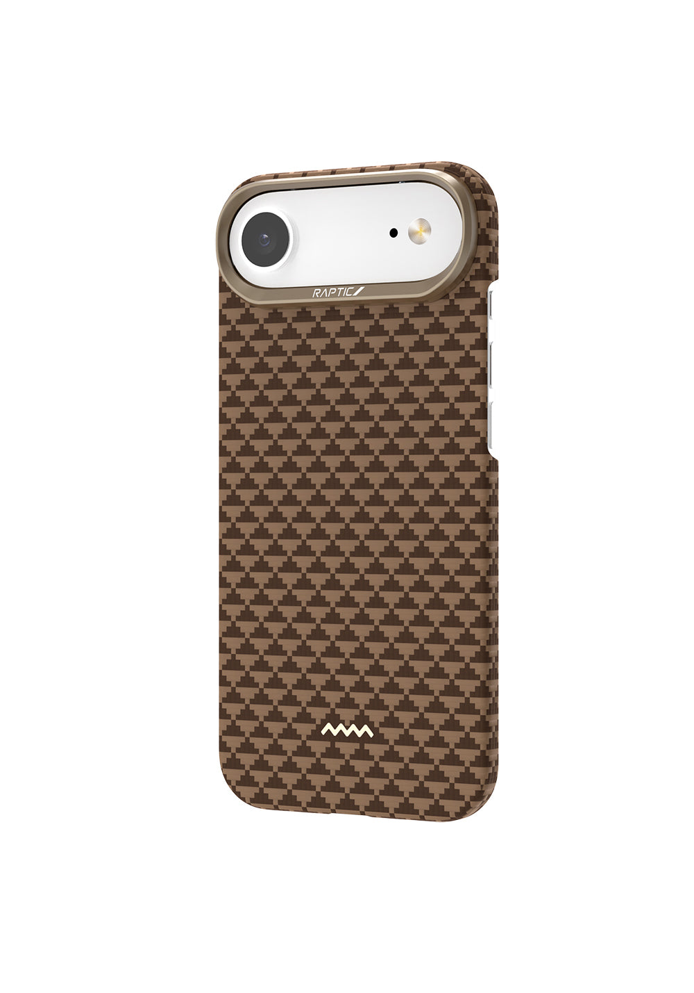 Apple iPhone 17 Air Kılıf Manyetik Şarj Uyumlu Raptic Aramid Skin Origin Serisi Karbon Kapak