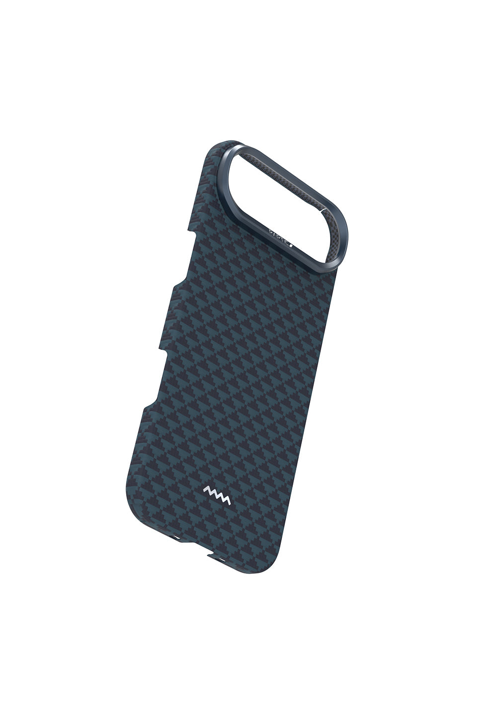 Apple iPhone 17 Air Kılıf Manyetik Şarj Uyumlu Raptic Aramid Skin Origin Serisi Karbon Kapak