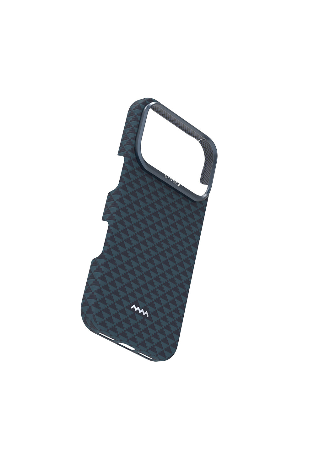 Apple iPhone 17 Pro Kılıf Manyetik Şarj Uyumlu Raptic Aramid Skin Origin Serisi Karbon Kapak