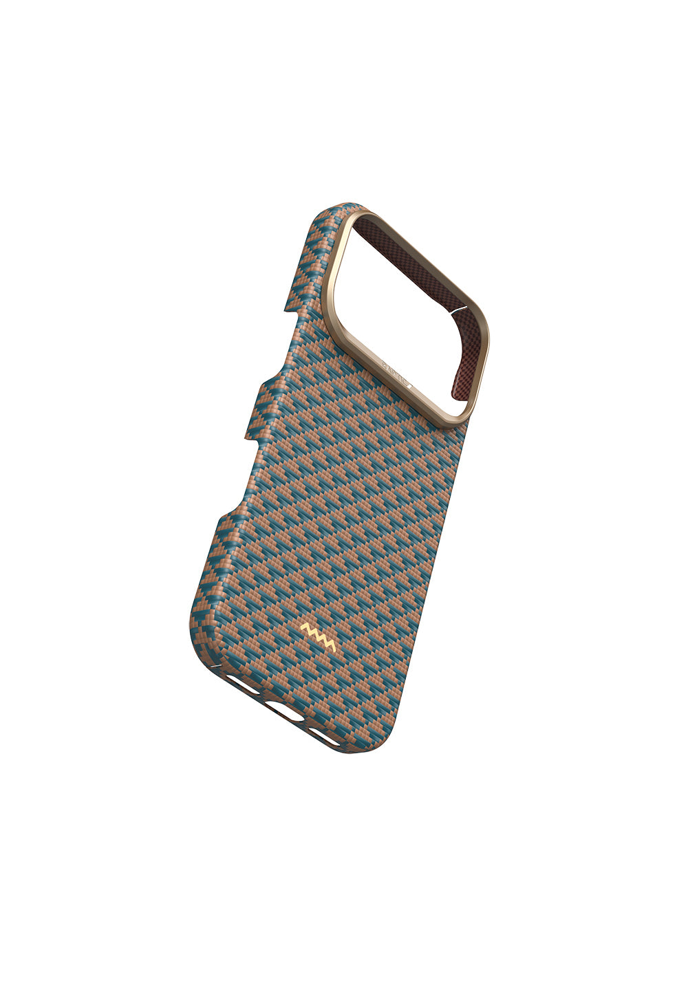 Apple iPhone 17 Pro Kılıf Manyetik Şarj Uyumlu Raptic Aramid Skin Origin Serisi Karbon Kapak