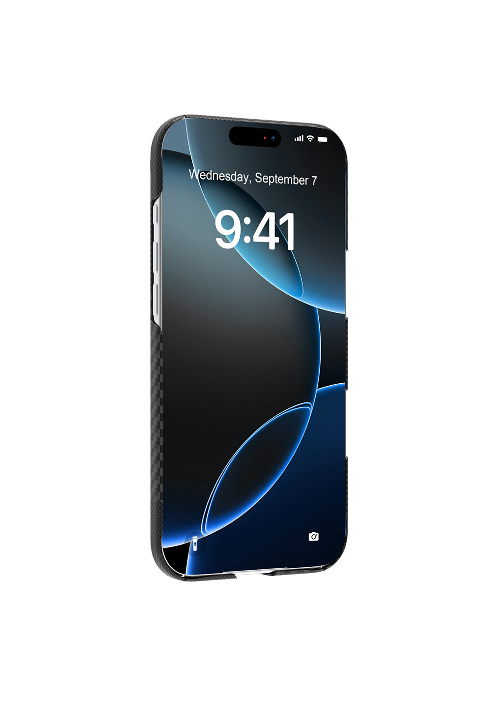 Apple iPhone 17 Air Kılıf Manyetik Şarj Uyumlu 600D Metal Kamera Çerçeveli Raptic Aramid Karbon Fiber Geotik Serisi Kapak