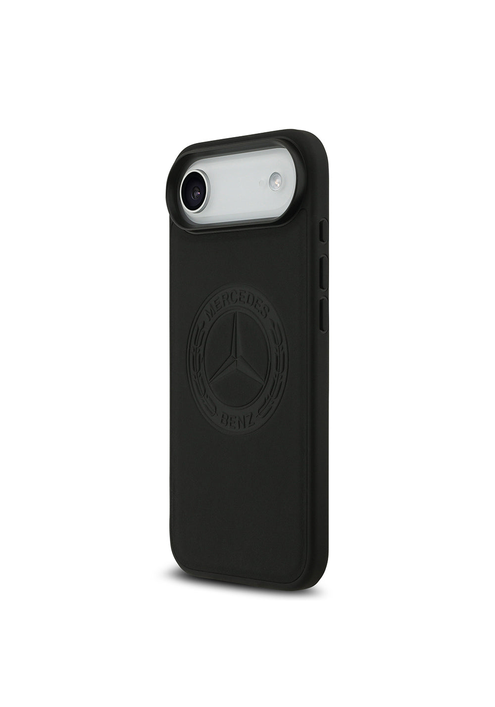 Apple iPhone 17 Air Kılıf Mercedes Benz Orijinal Lisanslı Manyetik Şarj Uyumlu Hakiki Deri Nostaljik Yıldız Dizayn Kapak