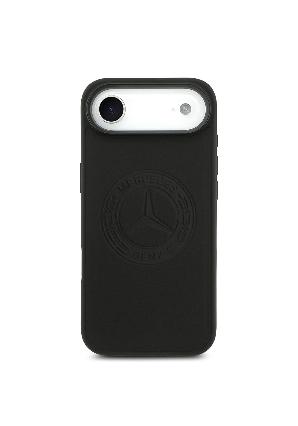 Apple iPhone 17 Air Kılıf Mercedes Benz Orijinal Lisanslı Manyetik Şarj Uyumlu Hakiki Deri Nostaljik Yıldız Dizayn Kapak