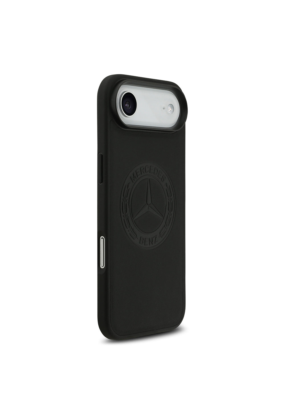 Apple iPhone 17 Air Kılıf Mercedes Benz Orijinal Lisanslı Manyetik Şarj Uyumlu Hakiki Deri Nostaljik Yıldız Dizayn Kapak