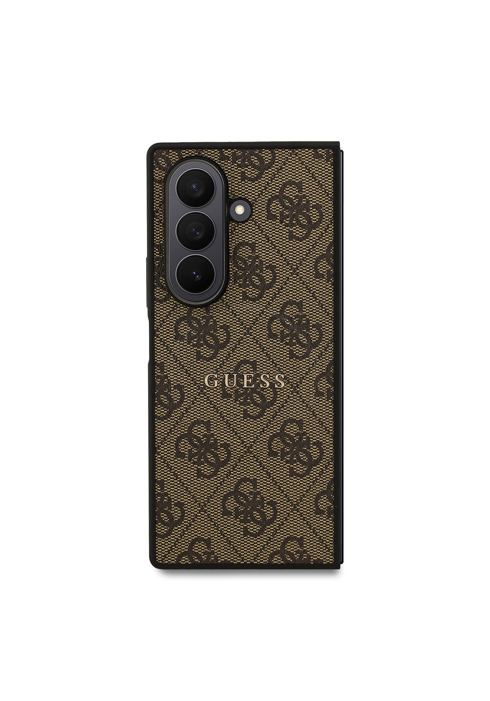 Galaxy Z Fold 7 Kılıf Guess Orijinal Lisanslı Manyetik Şarj Uyumlu 4G Desen Yazı Logolu Kapak