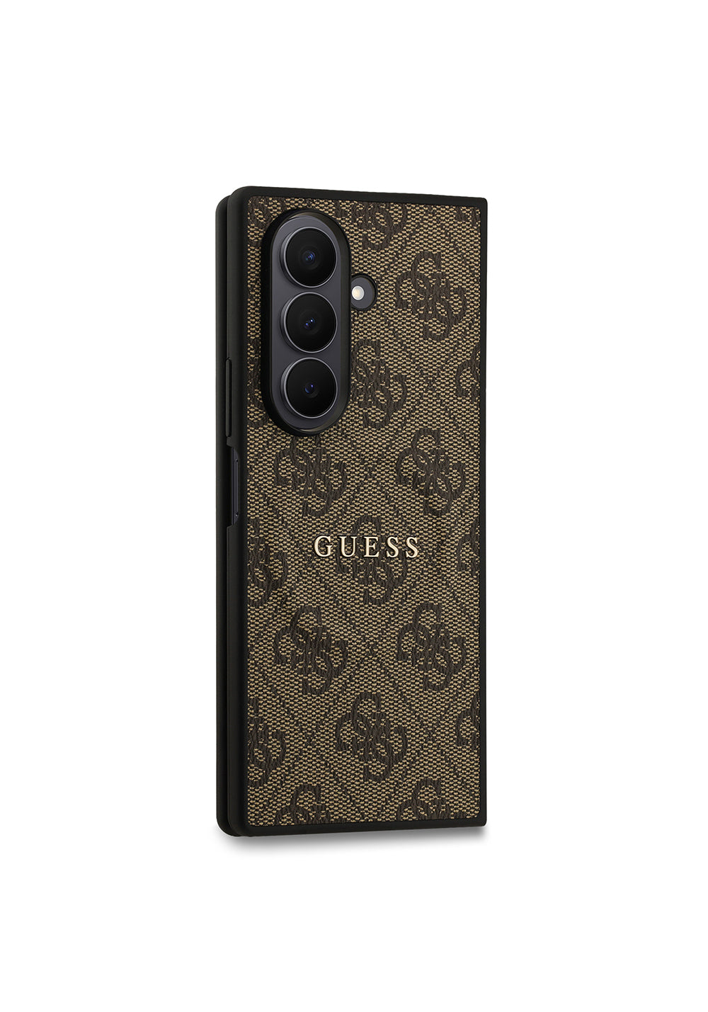 Galaxy Z Fold 7 Kılıf Guess Orijinal Lisanslı Manyetik Şarj Uyumlu 4G Desen Yazı Logolu Kapak