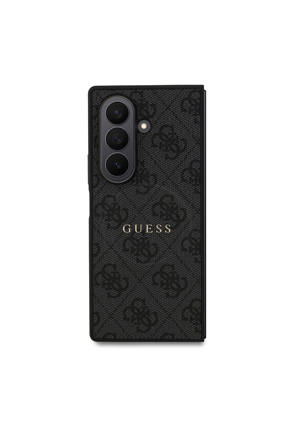 Galaxy Z Fold 7 Kılıf Guess Orijinal Lisanslı Manyetik Şarj Uyumlu 4G Desen Yazı Logolu Kapak
