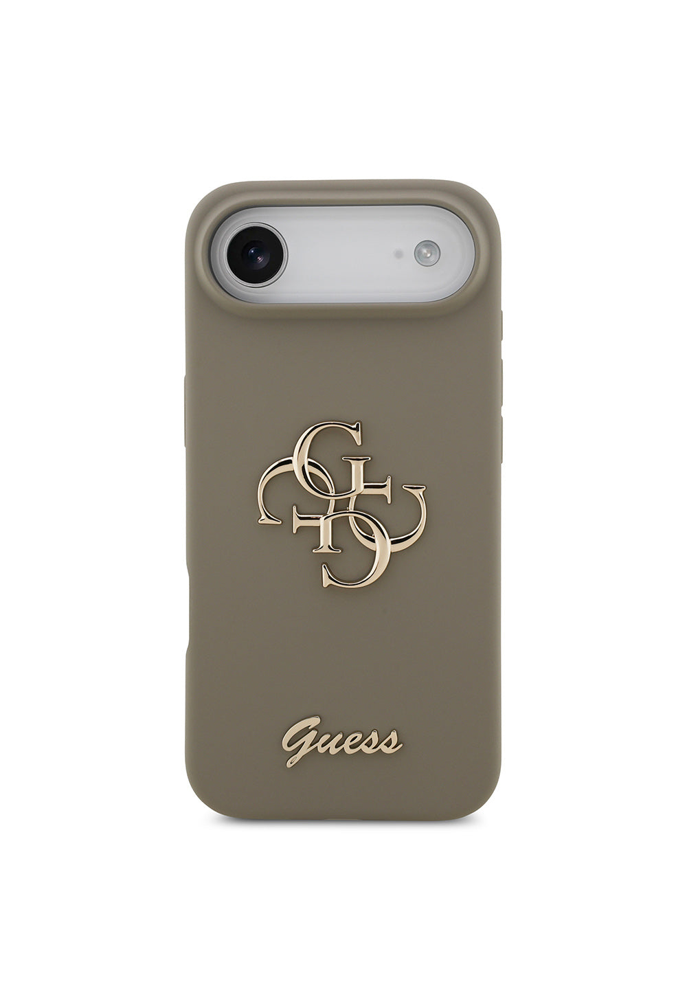 Apple iPhone 17 Air Kılıf Guess Orijinal Lisanslı Grained Yazı Logolu Kapak