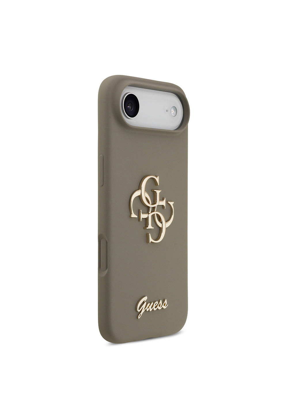 Apple iPhone 17 Air Kılıf Guess Orijinal Lisanslı Grained Yazı Logolu Kapak