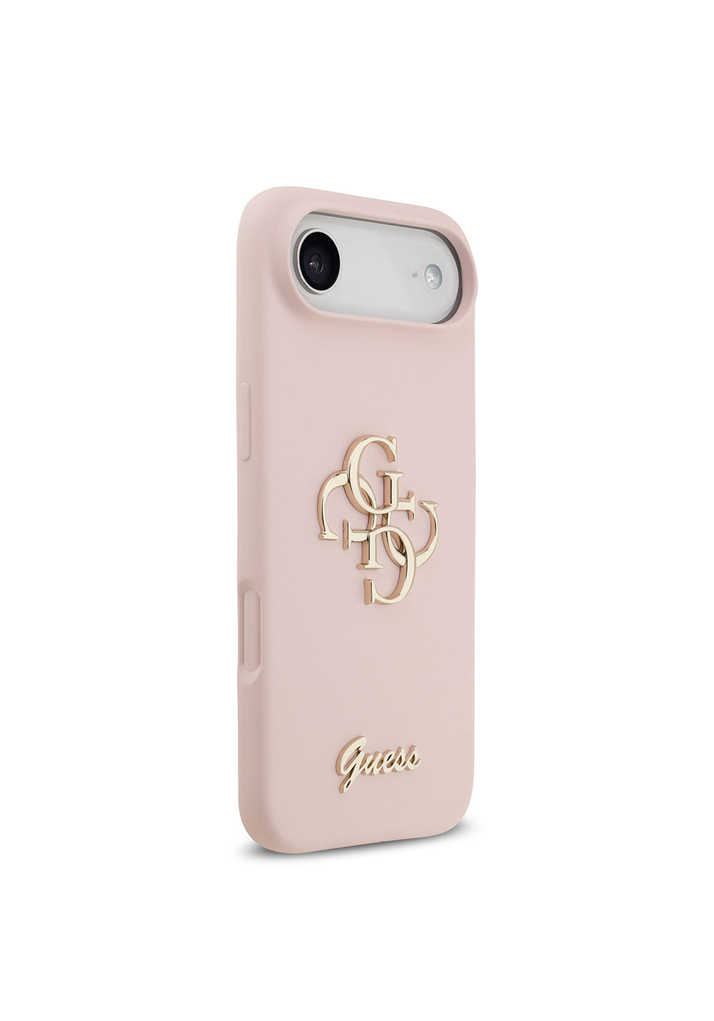 Apple iPhone 17 Air Kılıf Guess Orijinal Lisanslı Grained Yazı Logolu Kapak