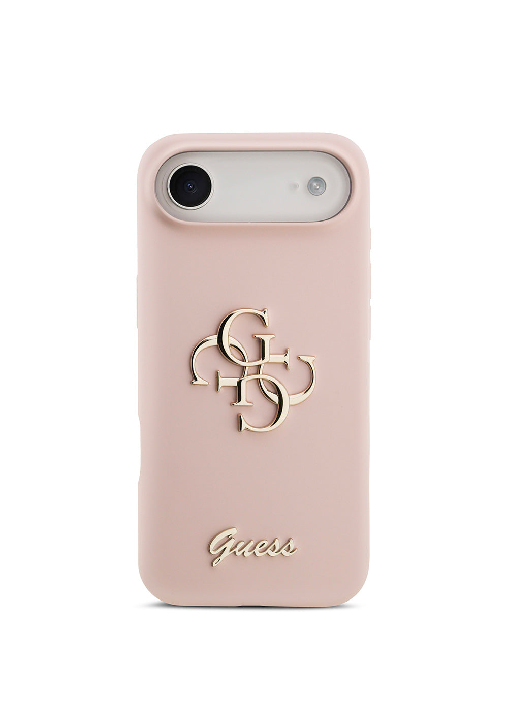 Apple iPhone 17 Air Kılıf Guess Orijinal Lisanslı Grained Yazı Logolu Kapak