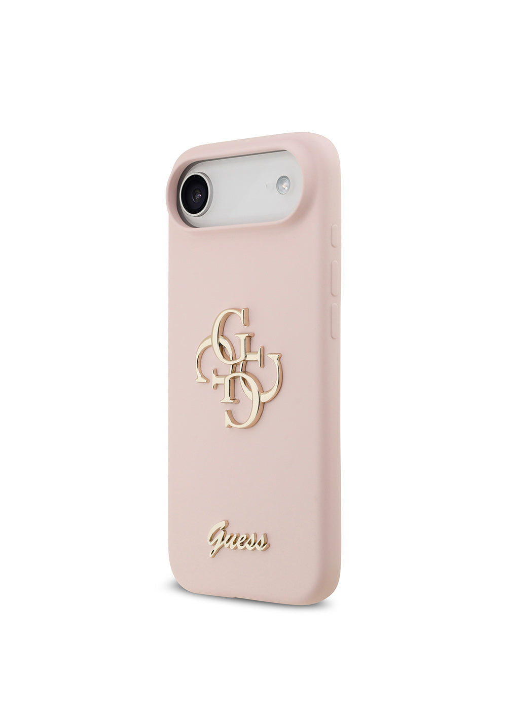Apple iPhone 17 Air Kılıf Guess Orijinal Lisanslı Grained Yazı Logolu Kapak