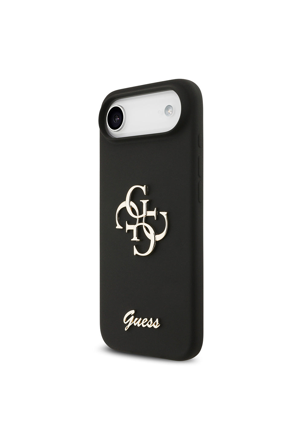 Apple iPhone 17 Air Kılıf Guess Orijinal Lisanslı Grained Yazı Logolu Kapak