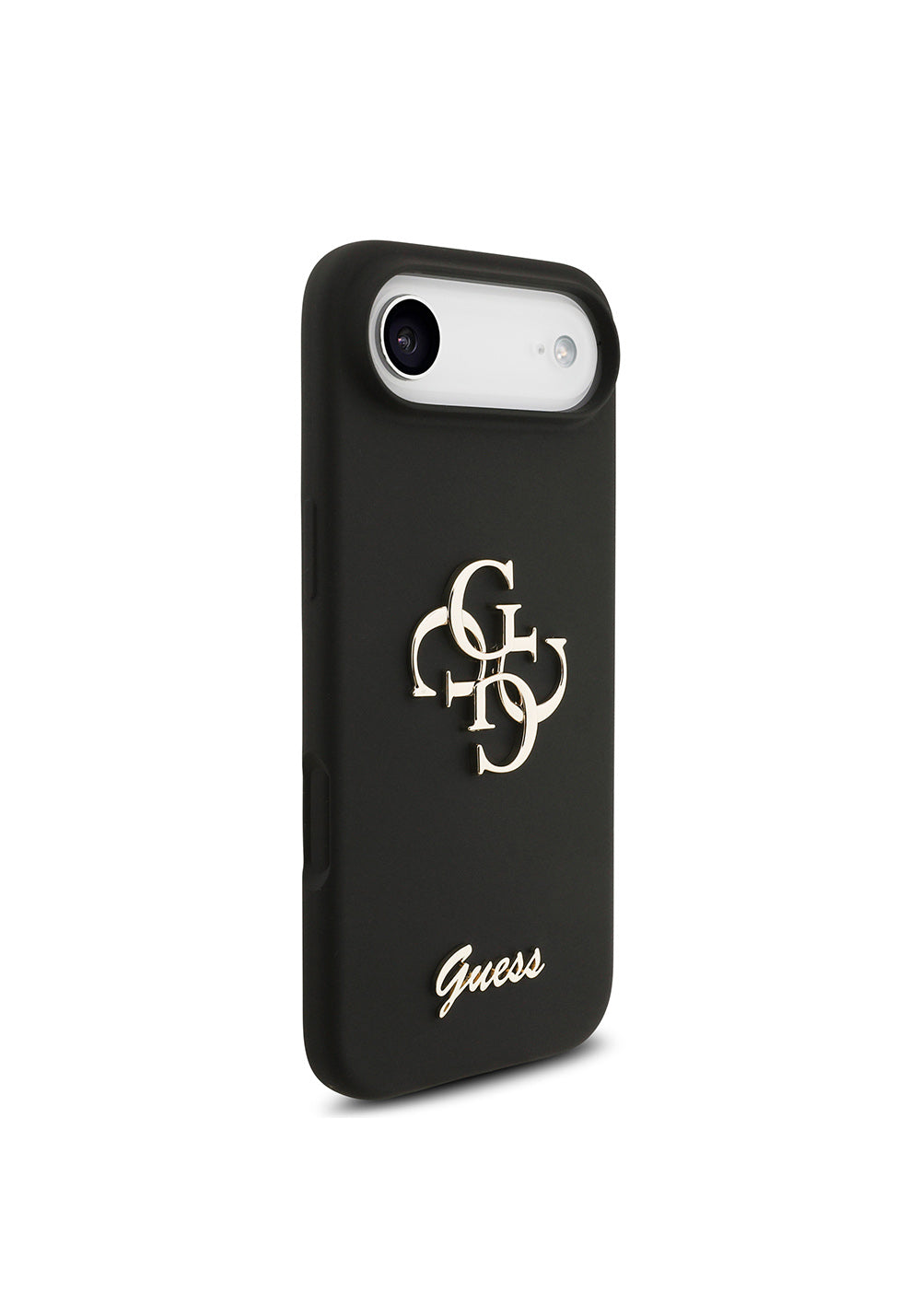 Apple iPhone 17 Air Kılıf Guess Orijinal Lisanslı Grained Yazı Logolu Kapak