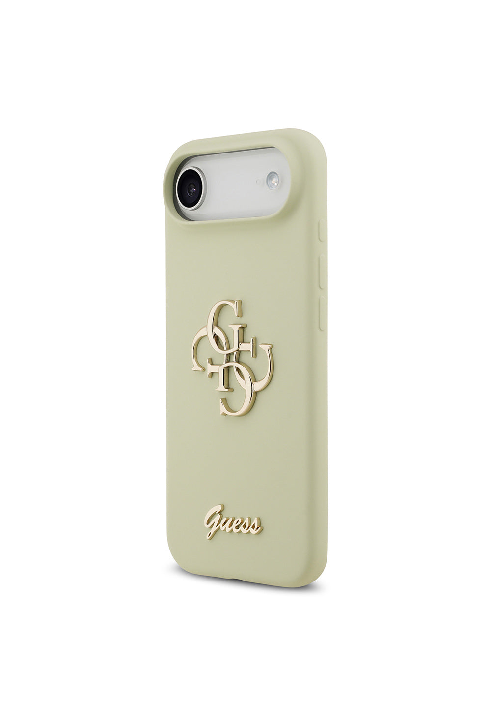 Apple iPhone 17 Air Kılıf Guess Orijinal Lisanslı Grained Yazı Logolu Kapak