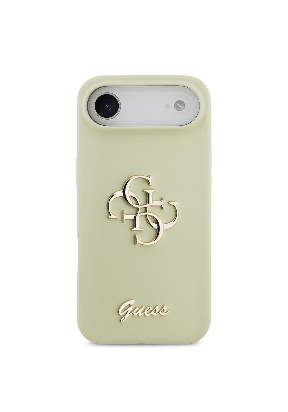Apple iPhone 17 Air Kılıf Guess Orijinal Lisanslı Grained Yazı Logolu Kapak