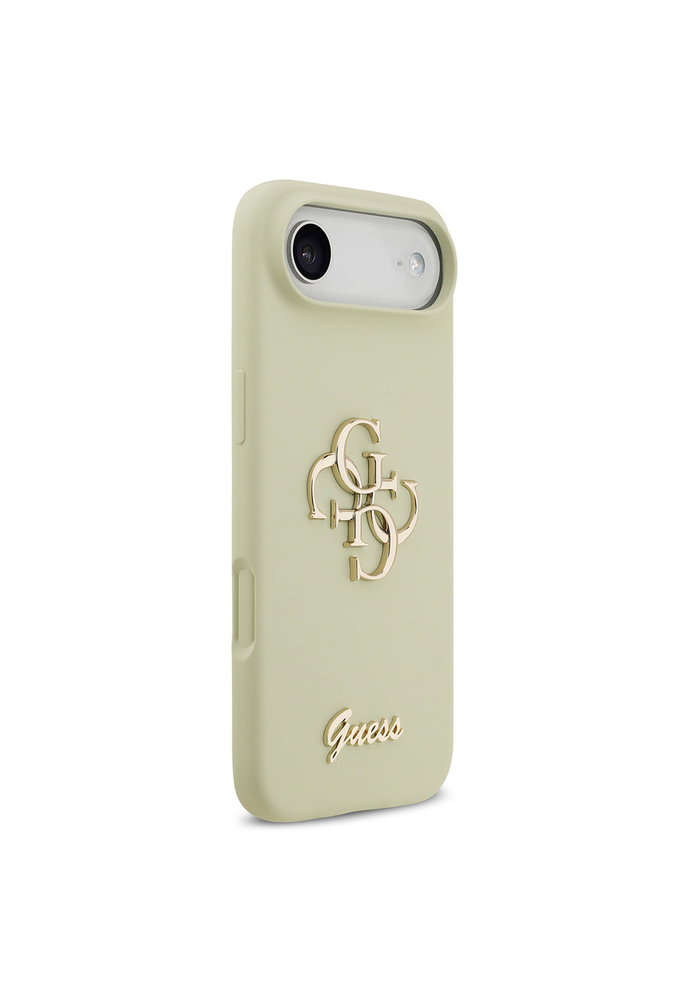 Apple iPhone 17 Air Kılıf Guess Orijinal Lisanslı Grained Yazı Logolu Kapak