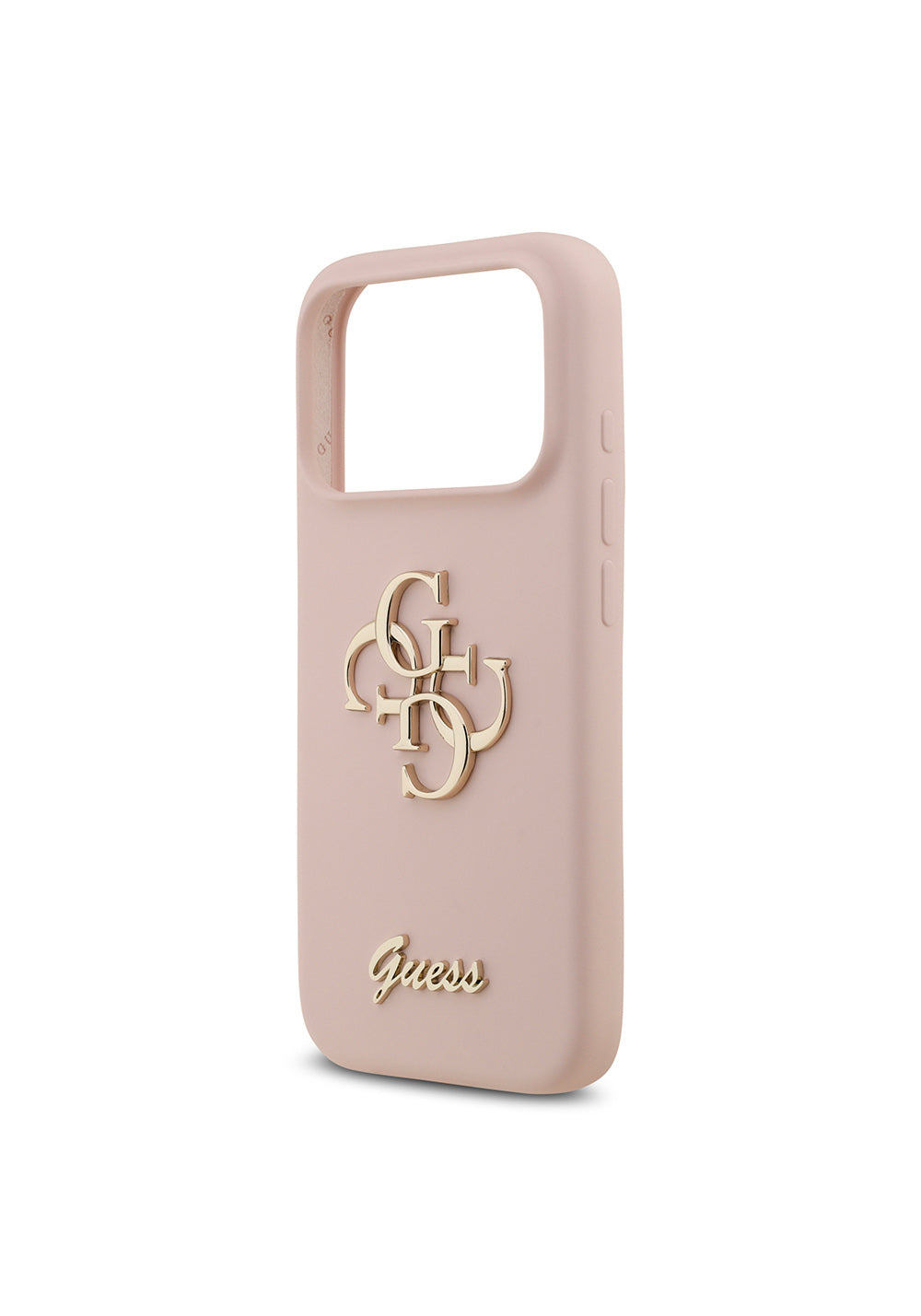 Apple iPhone 17 Pro Kılıf Guess Orijinal Lisanslı Grained Yazı Logolu Kapak