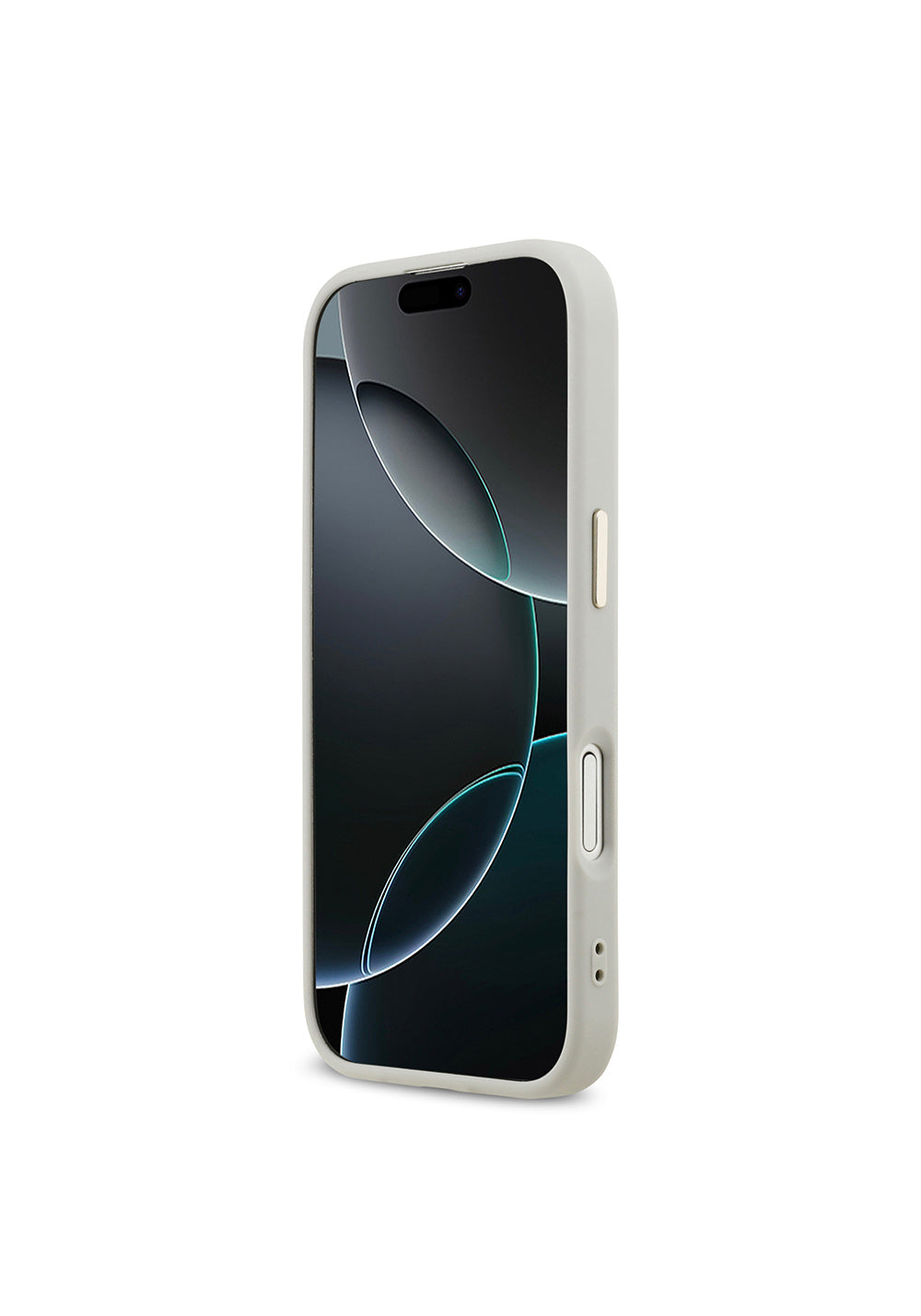 Apple iPhone 17 Kılıf Guess Orijinal Lisanslı 4G Büyük Metal Kamera Çerçeveli ve Logolu Glitter Kapak