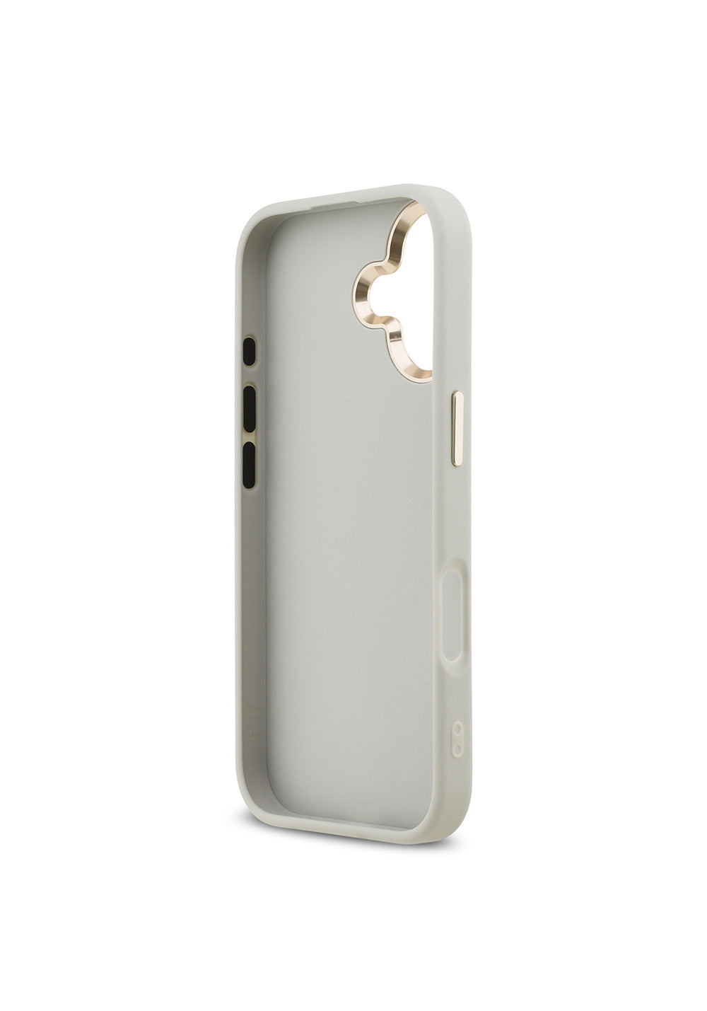 Apple iPhone 17 Kılıf Guess Orijinal Lisanslı 4G Büyük Metal Kamera Çerçeveli ve Logolu Glitter Kapak