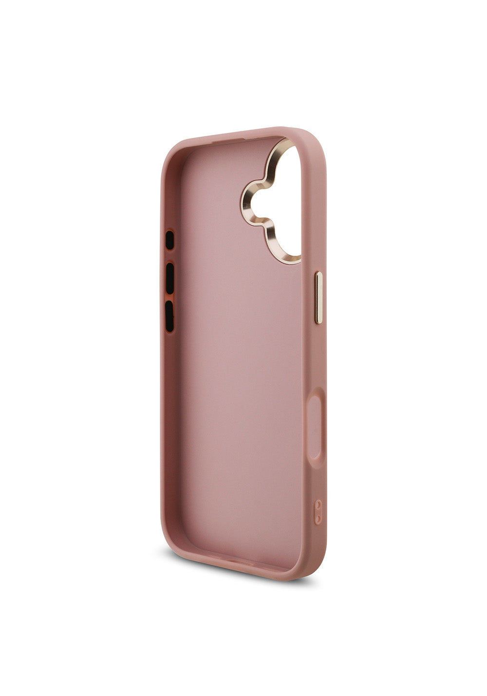 Apple iPhone 17 Kılıf Guess Orijinal Lisanslı 4G Büyük Metal Kamera Çerçeveli ve Logolu Glitter Kapak